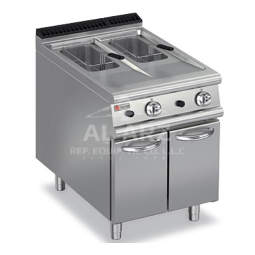 Gas Double Well Deep Fat Fryer