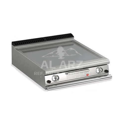 Gas Griddle With Smooth Plate Table Top