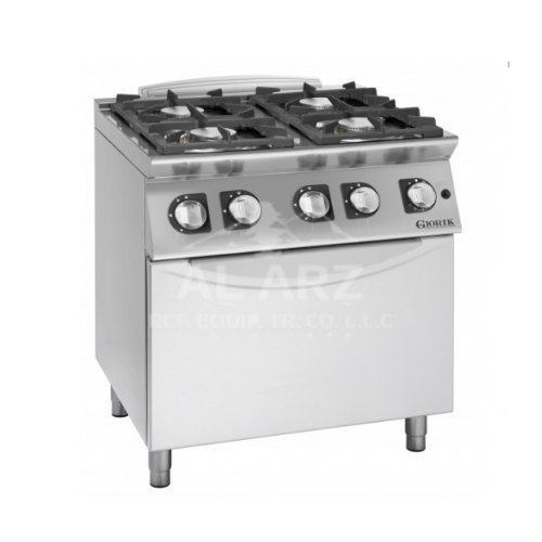 Gas Cooker 4 Burner With Oven