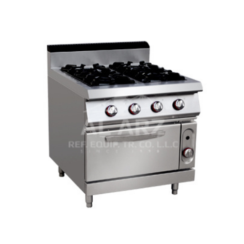 Gas Cooker with Gas Oven 4 Burner