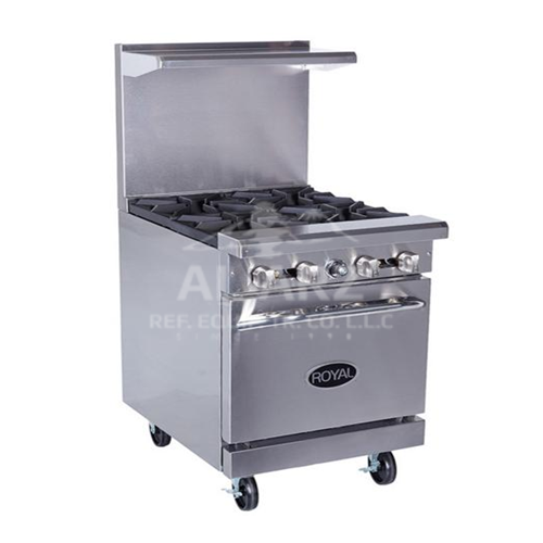 Gas Range 4 Open Burners With 20″ Wide Oven