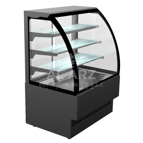 Ventilated Pastry Counter With Sliding Doors